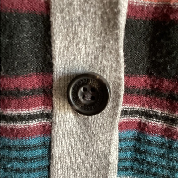Abercrombie and Fitch size Large striped cardigan - Picture 3 of 6